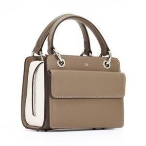 Indie designer 324 New York Top-handle Box Bag